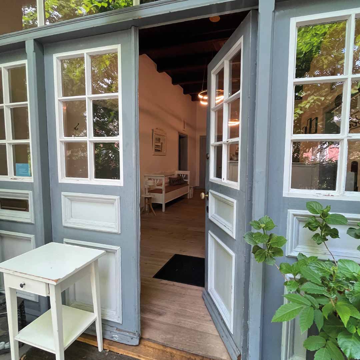 Praxis-Eingang – Mirja Lages, Hamburg Poppenbüttel